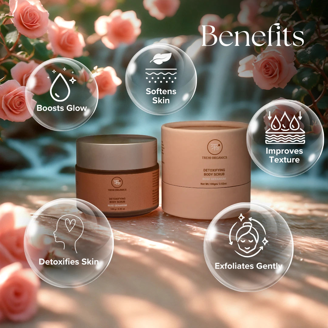 Detoxifying Body Scrub (Rose Geranium)