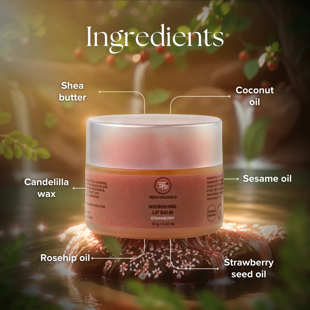 Nourishing Lip Balm (Strawberry)
