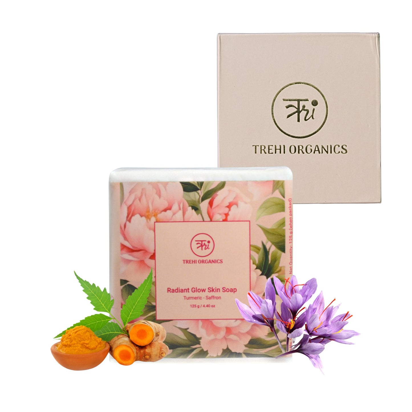 Radiant Glow Skin Soap (Turmeric - Saffron)