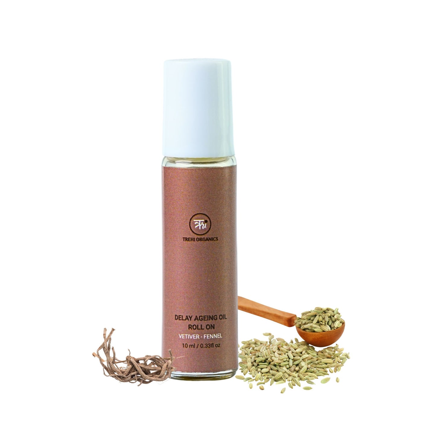 Delay Ageing Oil Roll On (Vetiver - Fennel)