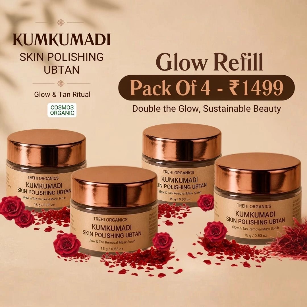 Kumkumadi Skin Polishing Ubtan - Trehi Organics
