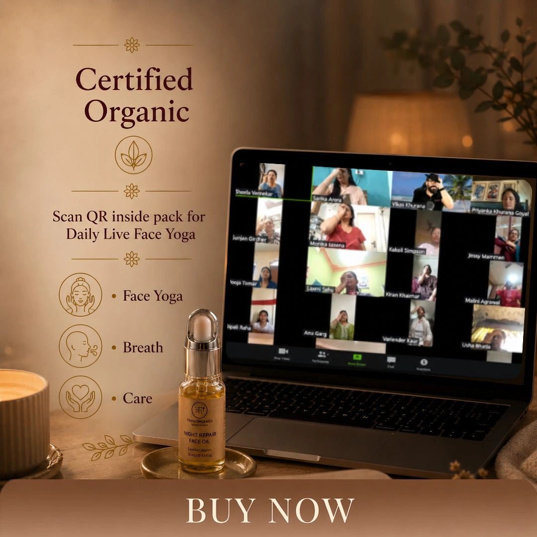 Night Repair Face Oil - Trehi Organics
