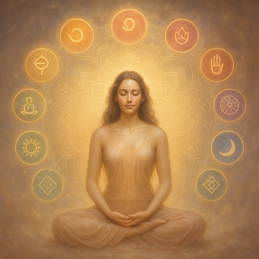 The 10 Mahāvidyās of Glow: Ancient Beauty, Modern Science
