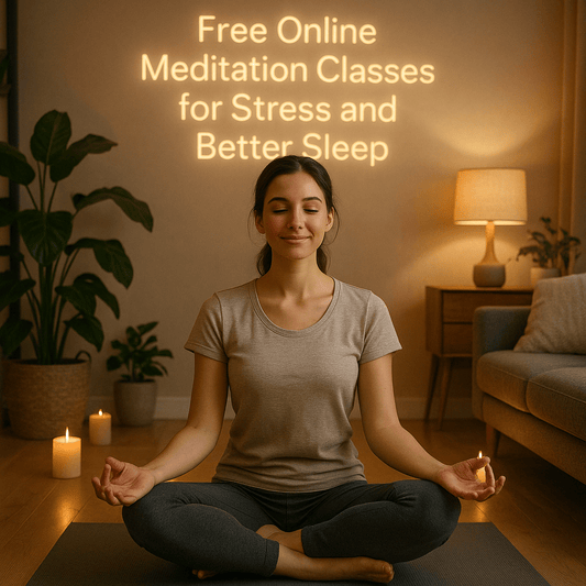 Free Online Meditation Classes for Stress and Better Sleep - Trehi Organics