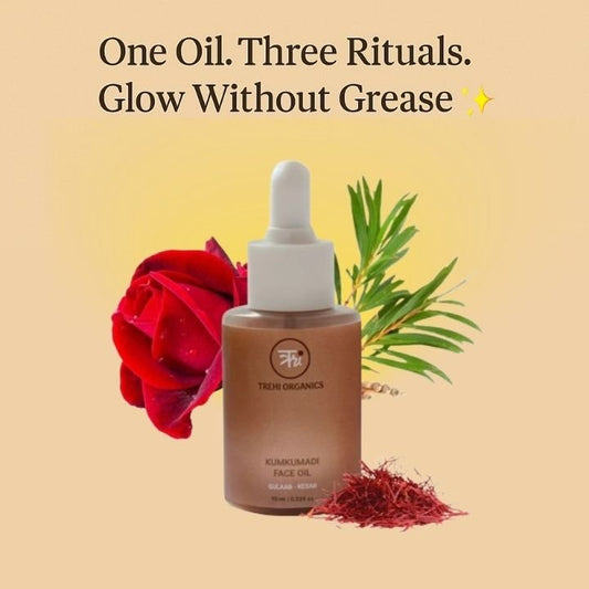 How to Use Kumkumadi Oil for Your Skin Type | The Secret Trehi Ritual for Glow Without Breakouts - Trehi Organics