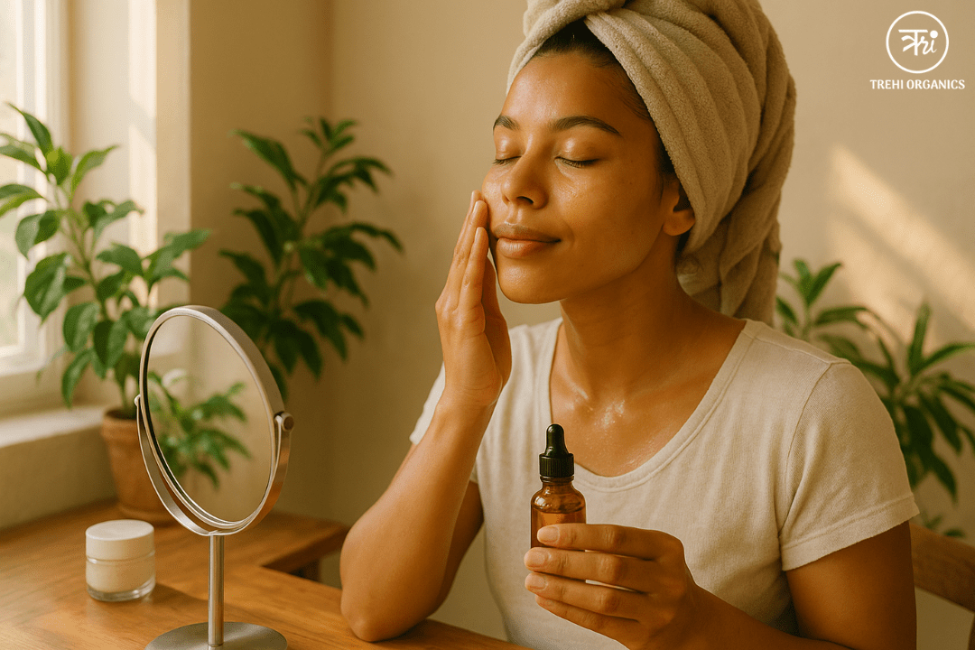No Makeup Makeup & Safe Skincare Rituals for a Festive Glow Diwali 2025 - Trehi Organics