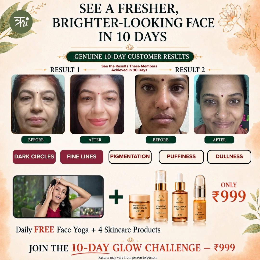 10 Day Face Glow Challenge - Trehi Organics