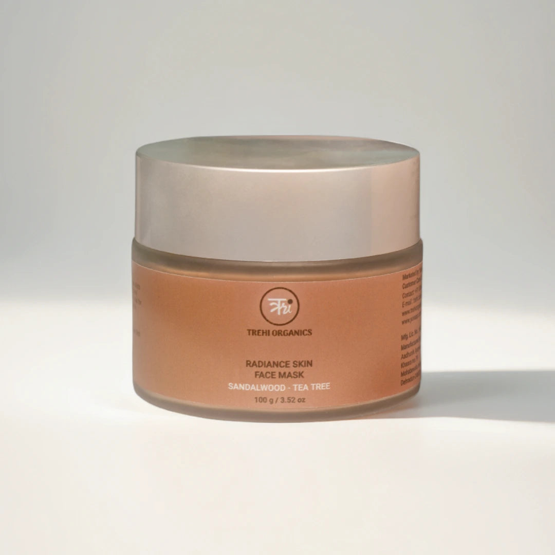 Radiance Skin Face Mask (Sandalwood - Tea Tree)