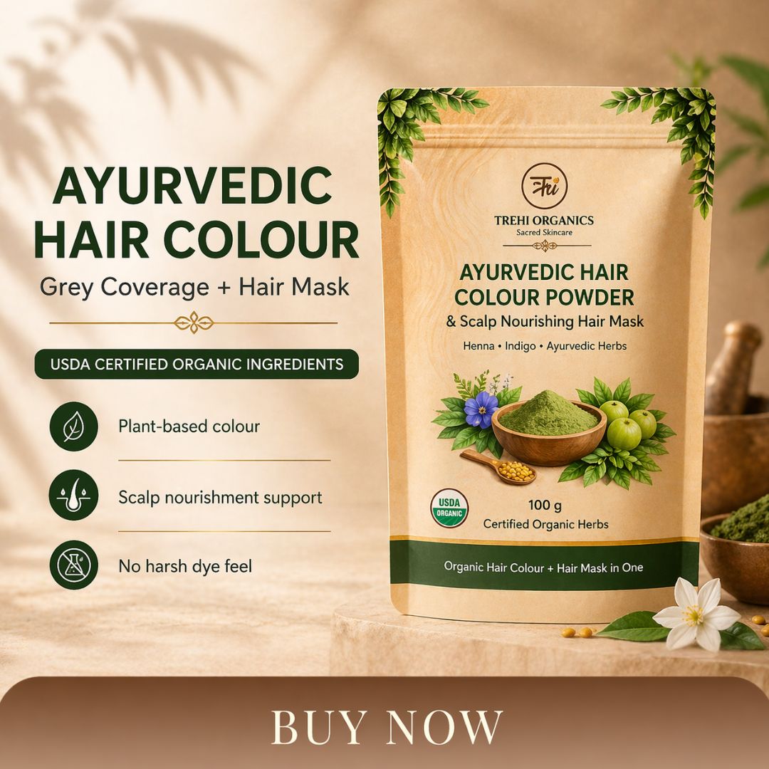 Ayurvedic Hair Colour & Scalp Nourishing Hair Mask