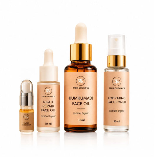 Face Glow Ritual Kit | Kumkumadi Powered Morning & Night Glow Ritual