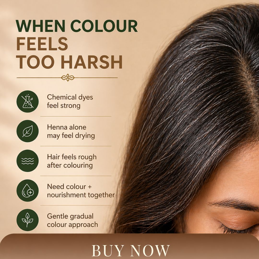 Ayurvedic Hair Colour & Scalp Nourishing Hair Mask