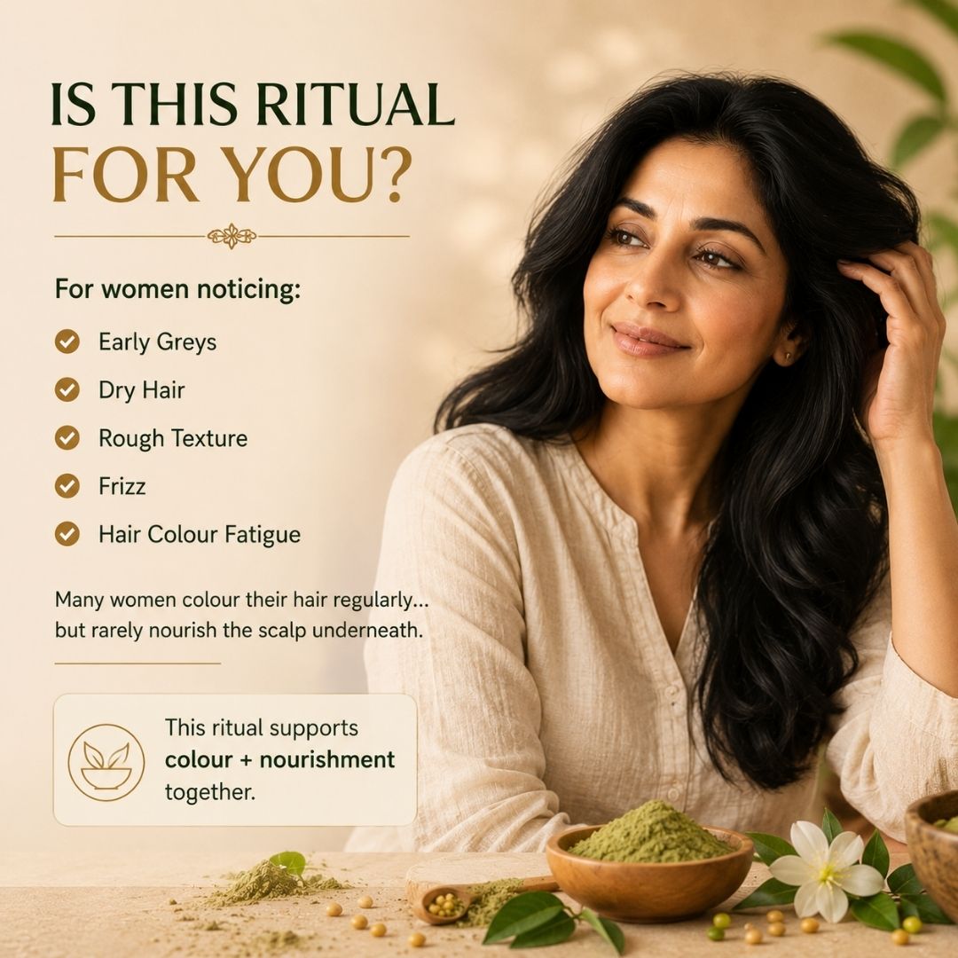 AYURVEDIC HAIR COLOUR RITUAL KIT
