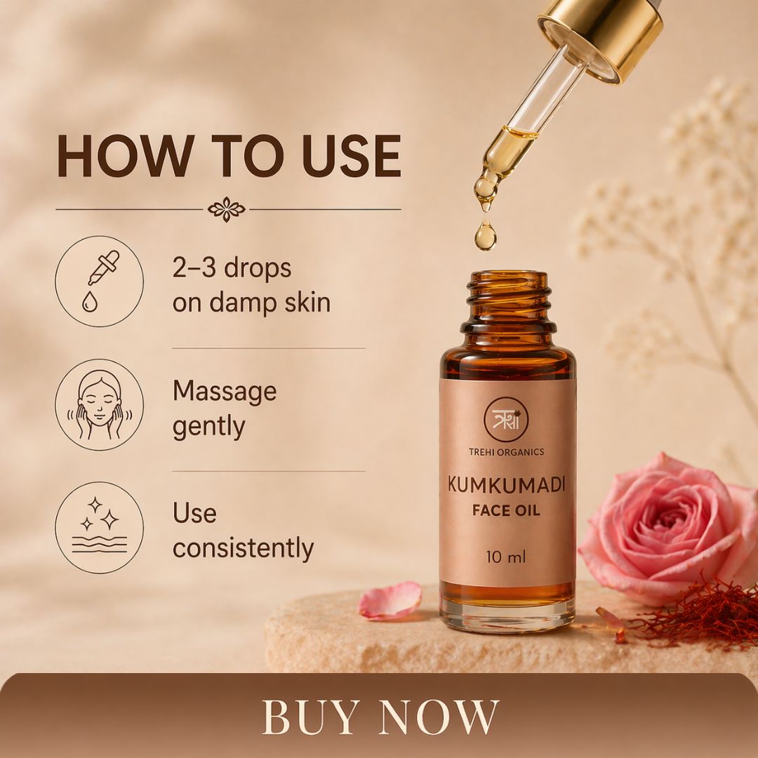 Kumkumadi Face Oil (Organic Certified)
