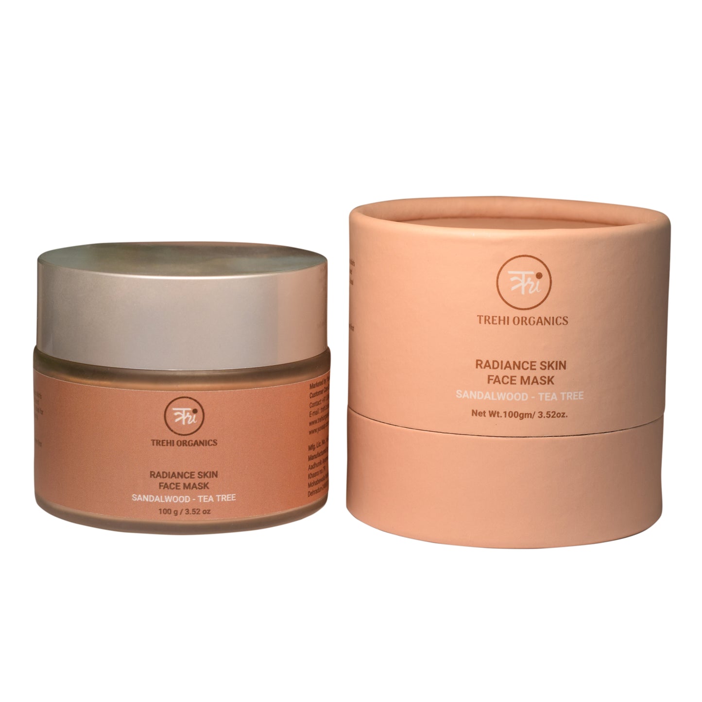 RADIANCE SKIN FACE MASK (SANDALWOOD - TEA TREE)