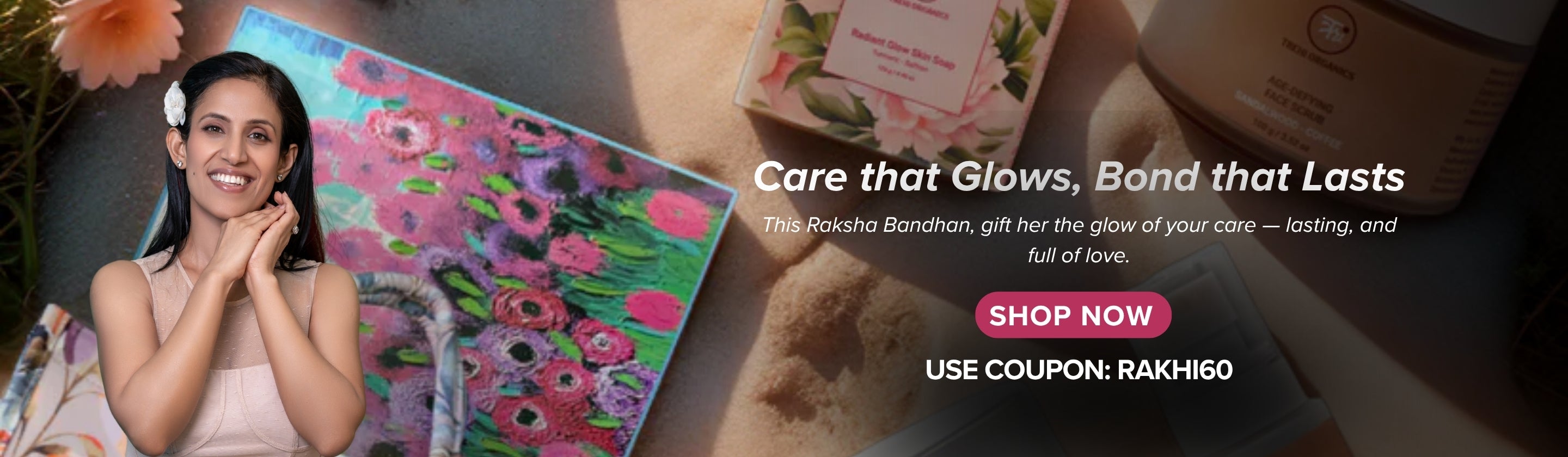 Raksha Bandhan 60% Off Offer on Trehi Organics Gift Kits 2