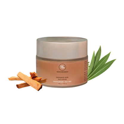 Radiance Skin Face Mask (Sandalwood - Tea Tree)