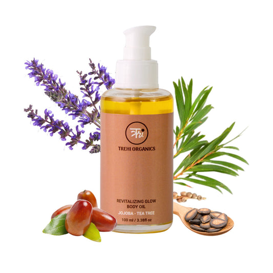 Revitalizing Glow Body Oil (Jojoba - Tea Tree)