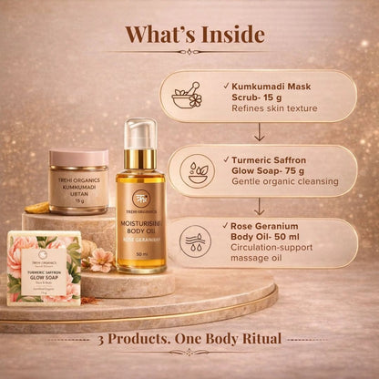 Body Ritual Kit | Alignment for Stable Glow - Trehi Organics