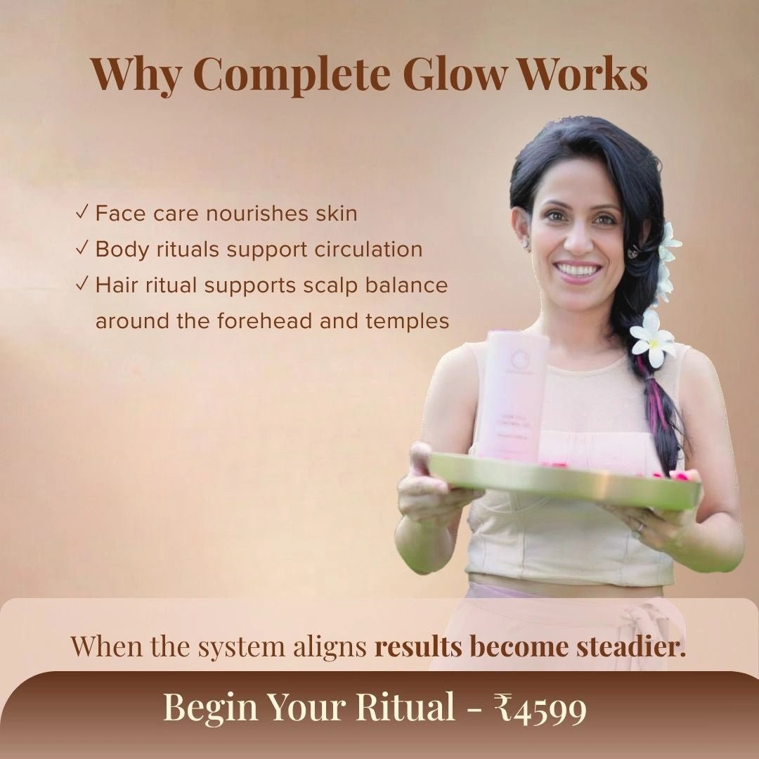 Complete Glow Kit | Face, Body & Hair Ritual for the Most Stable Results - Trehi Organics