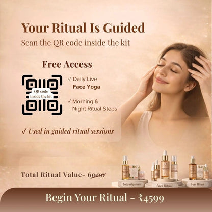 Complete Glow Kit | Face, Body & Hair Ritual for the Most Stable Results - Trehi Organics