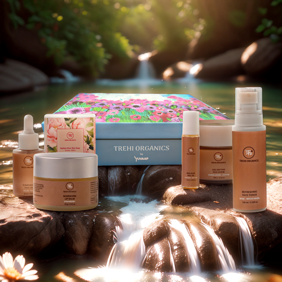 Daytime Glow Boost Kit - All Skin Types: "Radiant Skin all day" - Trehi Organics