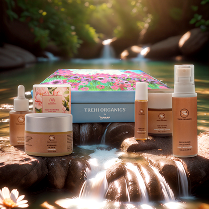 Daytime Glow Boost Kit - All Skin Types: "Radiant Skin all day" - Trehi Organics