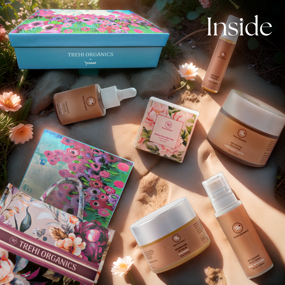 Daytime Glow Boost Kit - All Skin Types: "Radiant Skin all day" - Trehi Organics