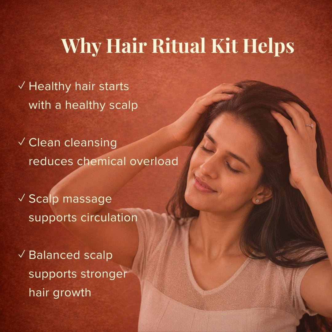 Hair Ritual Kit | Scalp Alignment for Stronger, Healthier Hair - Trehi Organics