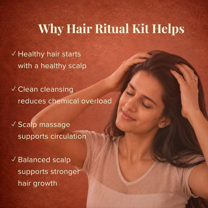 Hair Ritual Kit | Scalp Alignment for Stronger, Healthier Hair - Trehi Organics