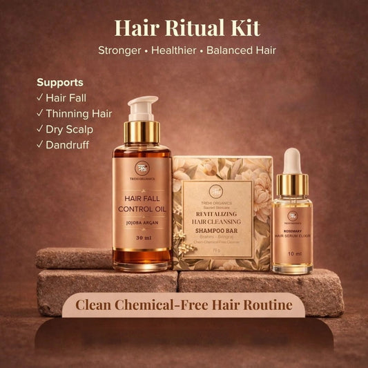 Hair Ritual Kit | Scalp Alignment for Stronger, Healthier Hair - Trehi Organics