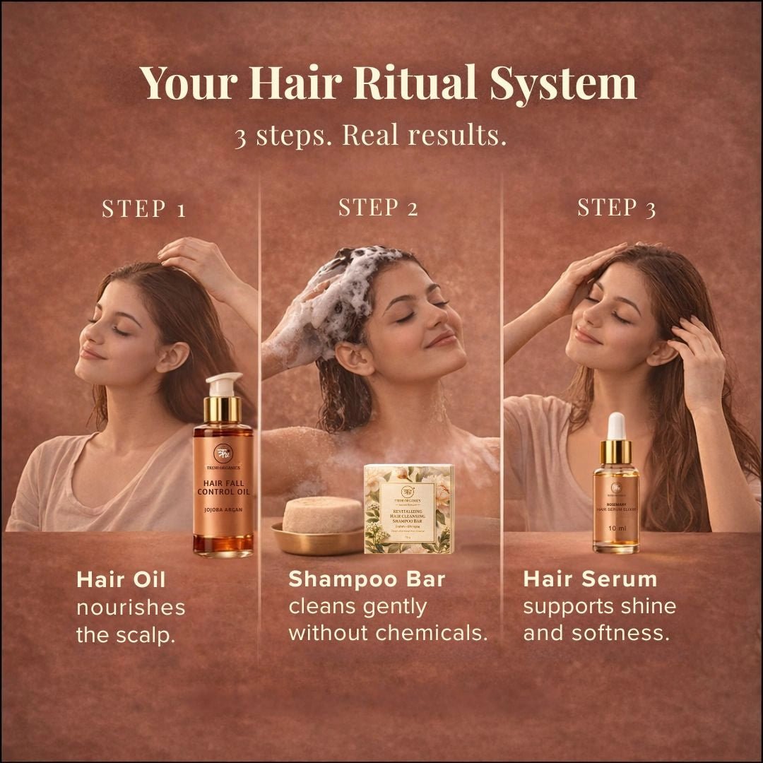 Hair Ritual Kit | Scalp Alignment for Stronger, Healthier Hair - Trehi Organics