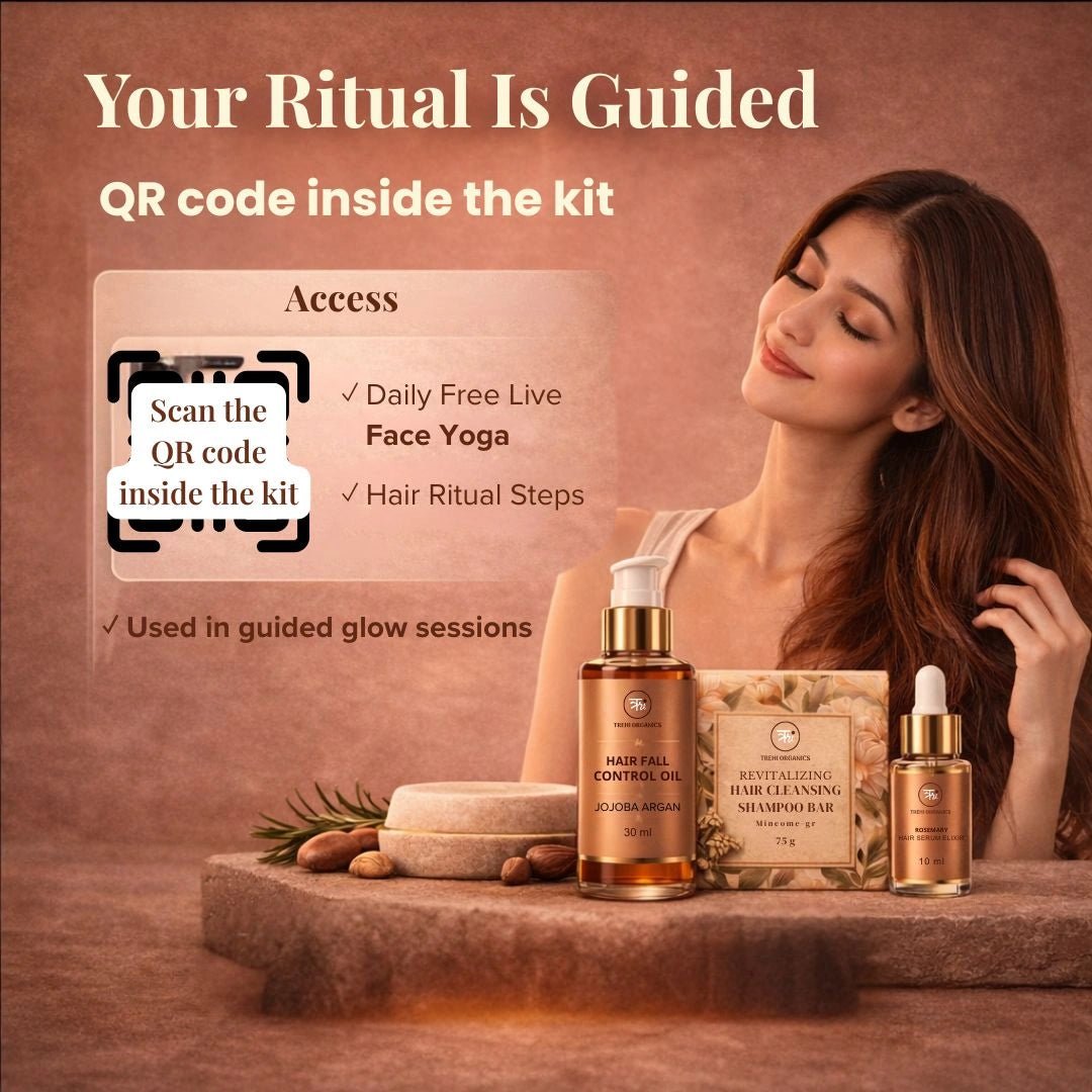 Hair Ritual Kit | Scalp Alignment for Stronger, Healthier Hair - Trehi Organics