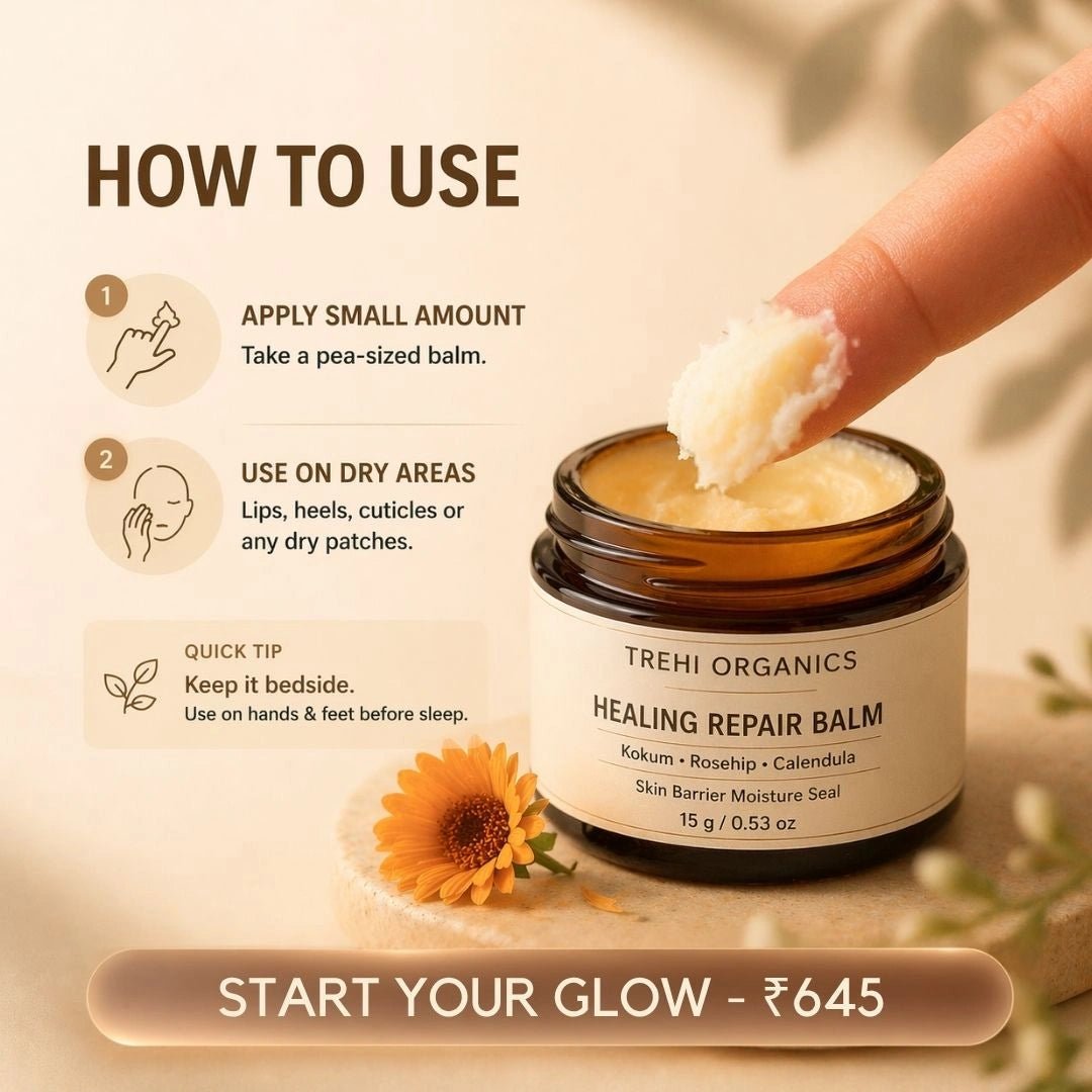 Healing Repair Balm – Multi-Purpose Moisture Seal - Trehi Organics