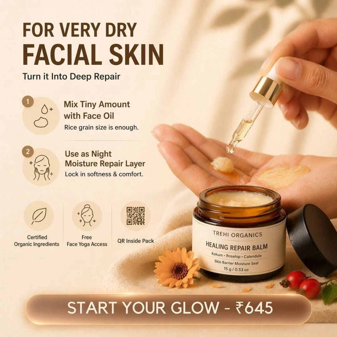 Healing Repair Balm – Multi-Purpose Moisture Seal - Trehi Organics