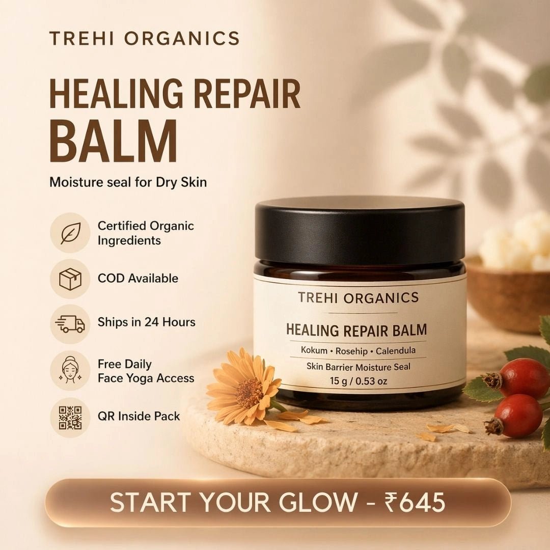 Healing Repair Balm – Multi-Purpose Moisture Seal - Trehi Organics