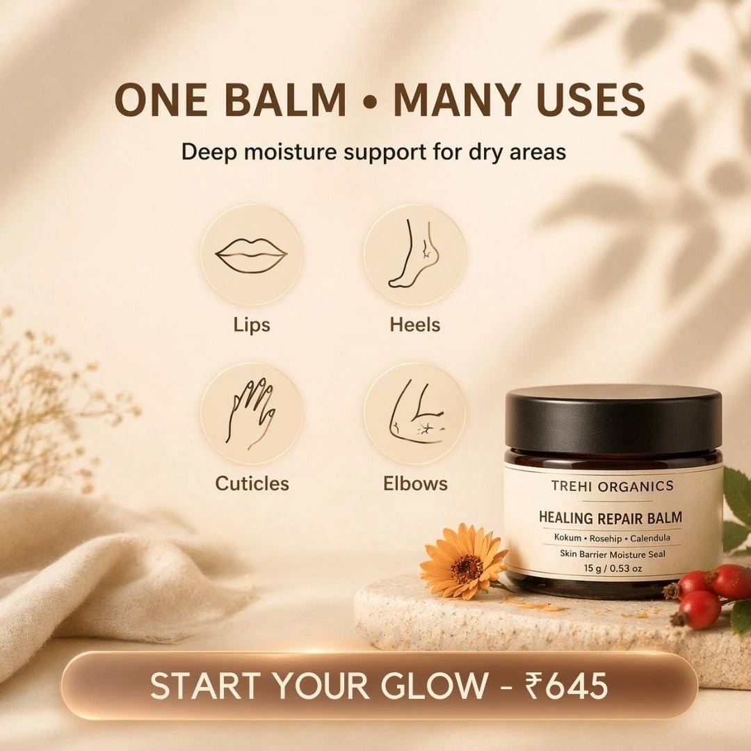 Healing Repair Balm – Multi-Purpose Moisture Seal - Trehi Organics