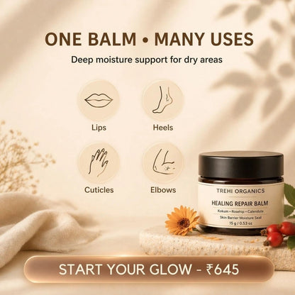 Healing Repair Balm – Multi-Purpose Moisture Seal - Trehi Organics