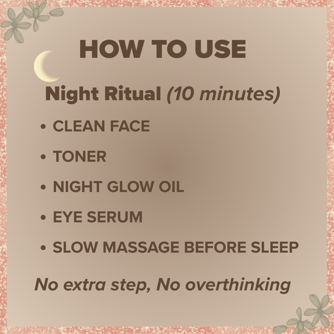 Kumkumadi Starter Face Glow Ritual Kit for Dull Skin, Pigmentation & Tired Face