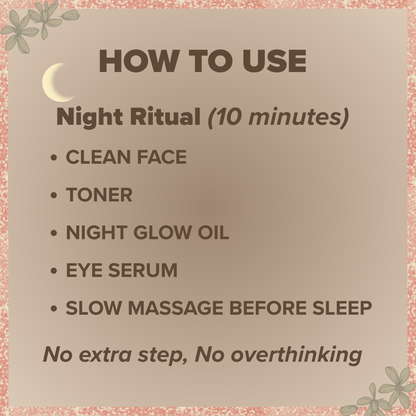 Kumkumadi Starter Face Glow Ritual Kit for Dull Skin, Pigmentation & Tired Face
