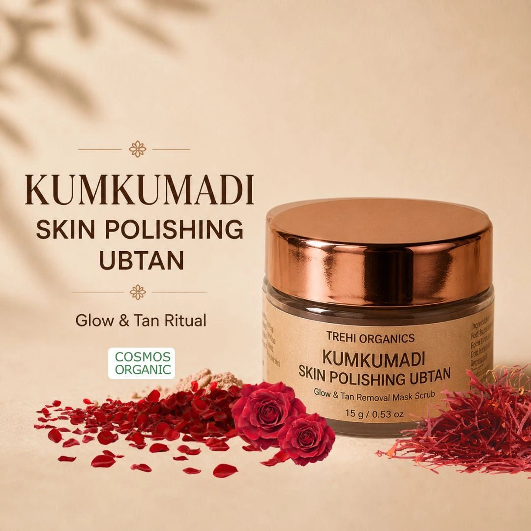 Kumkumadi Skin Polishing Ubtan - Trehi Organics