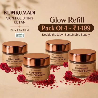 Kumkumadi Skin Polishing Ubtan - Trehi Organics