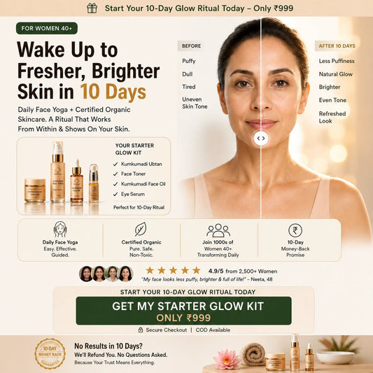Kumkumadi Starter Glow Ritual Kit - Trehi Organics