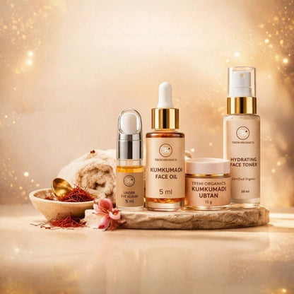 Kumkumadi Starter Glow Ritual Kit - Trehi Organics