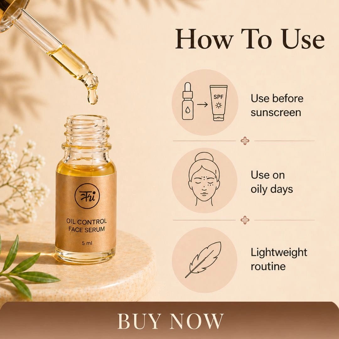 Oil Control Face Serum - Trehi Organics