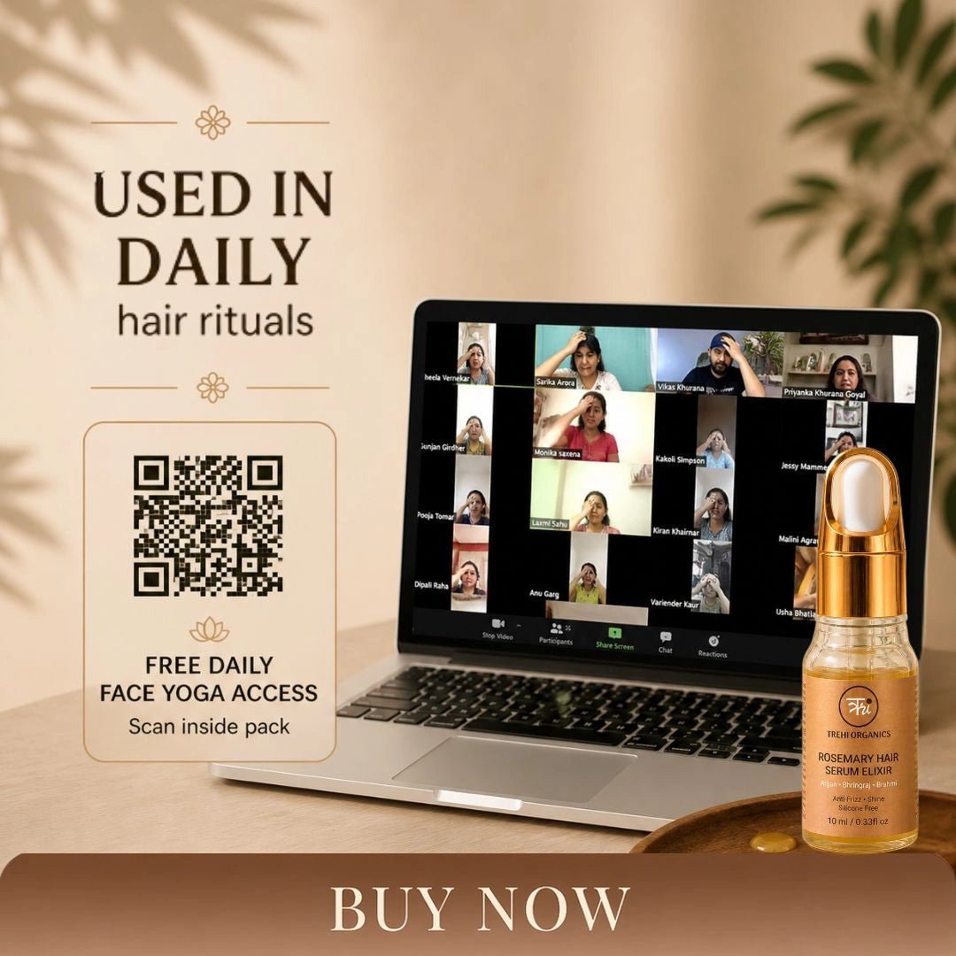 Rosemary Hair Serum Elixir - Trehi Organics