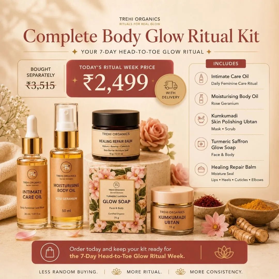 Saturday Sabha Special | Why Our Face Looks Tired | Complete Body Glow Ritual Kit - Trehi Organics