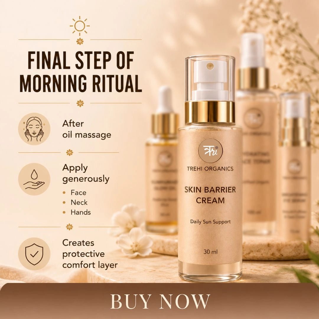 Skin Barrier Cream – Daily Sun Support - Trehi Organics