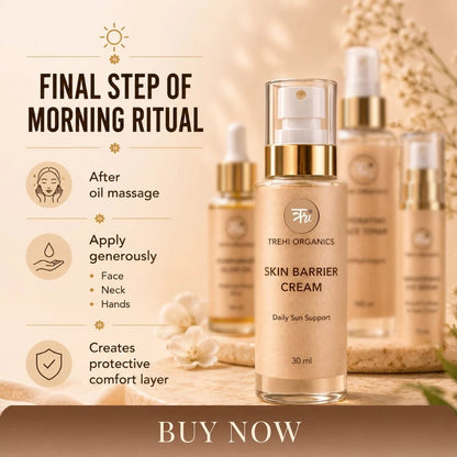 Skin Barrier Cream – Daily Sun Support - Trehi Organics