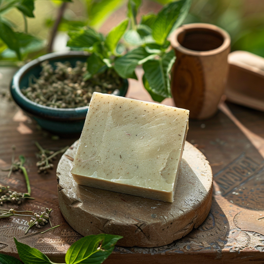 CLEANSING FACE SOAP (NEEM - TULSI)