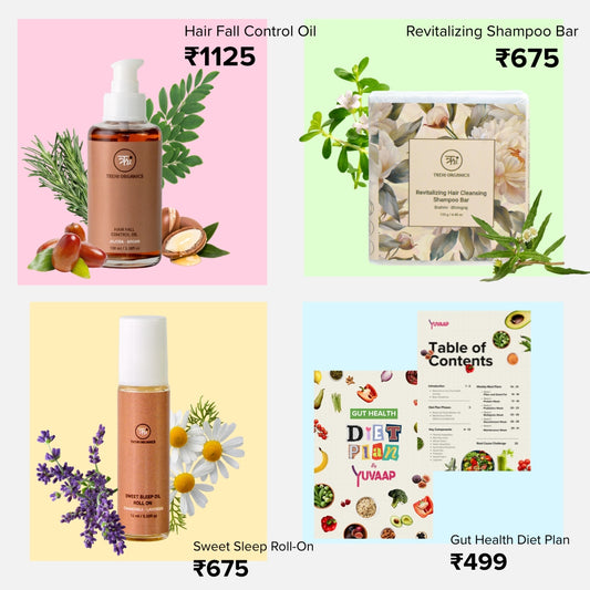 Special Offer: 4 Set Wellness Essentials (Glowing Skin & Hair Fall Control)